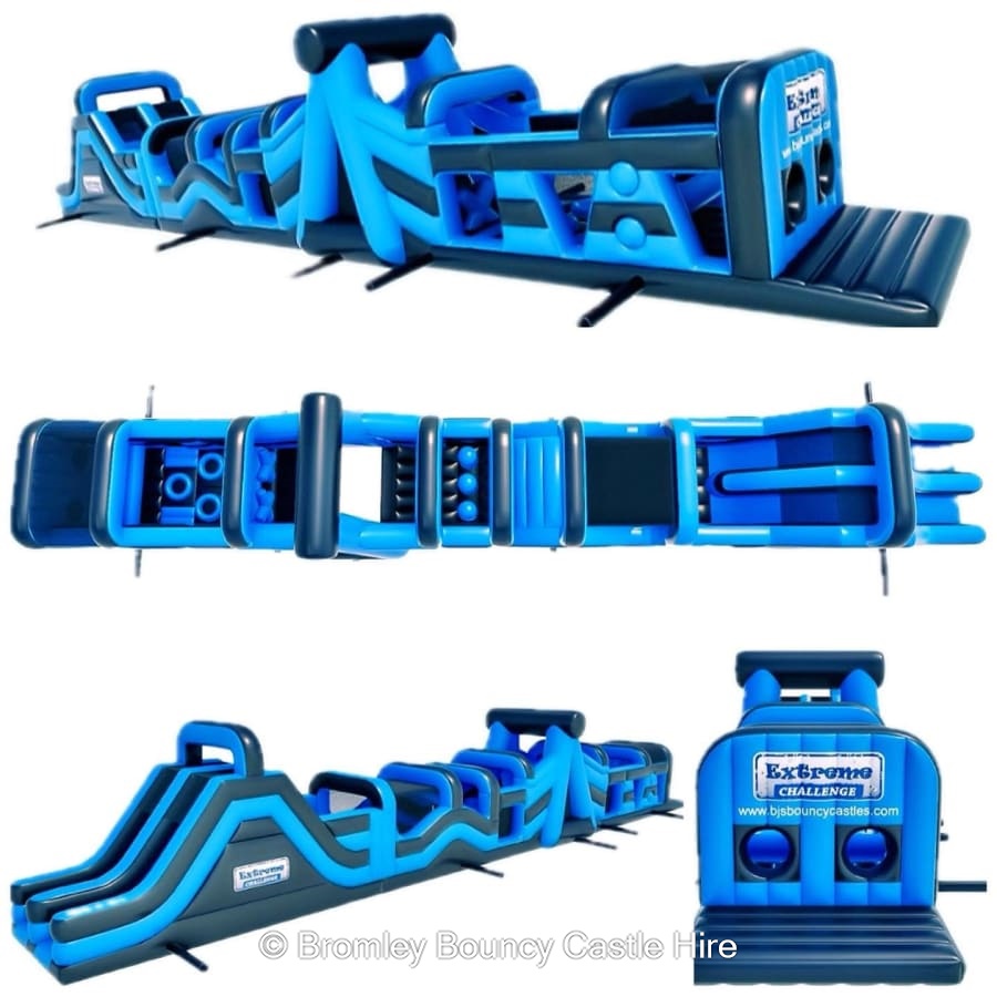 Extreme Challenge Assault Course Hire | Giant 100ft Inflatable