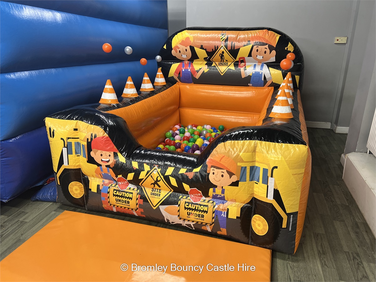 Construction 3D Diggers Combo 02 - Bouncy Castles, Soft Play ...