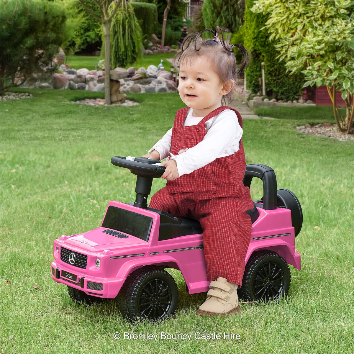 G Class Pink Mercedes Baby Car Licensed Pink Mercedes-Benz Kids