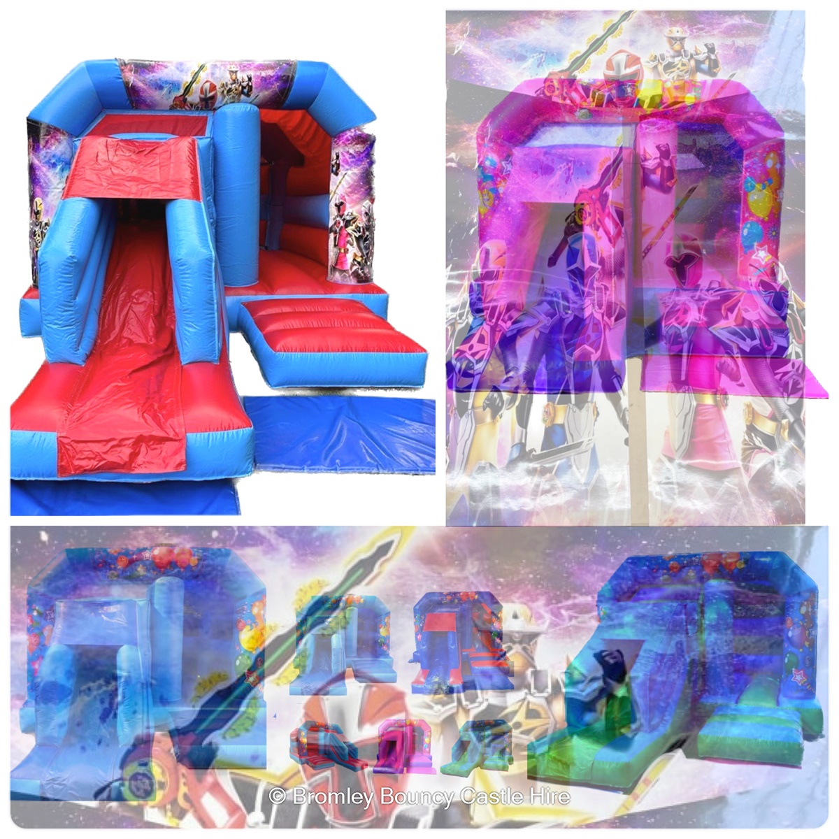 Power Rangers Hire - Bouncy Castles, Soft Play & Inflatable Hire in ...