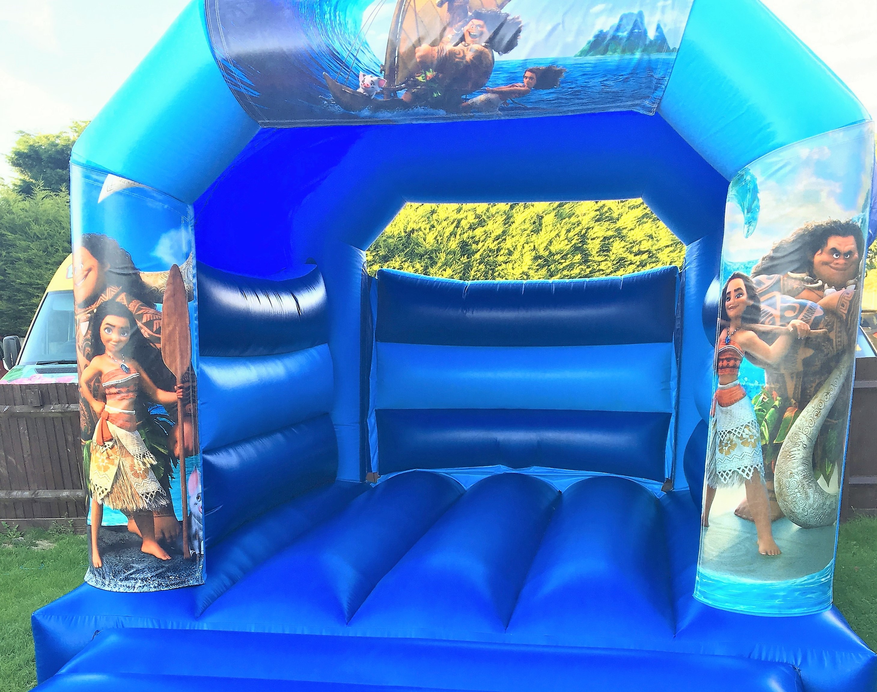 Moana bouncy castle for hire in Croydon